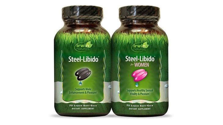 Irwin Naturals Steel Libido for Men and Women - Key ingredients: maca, ginkgo