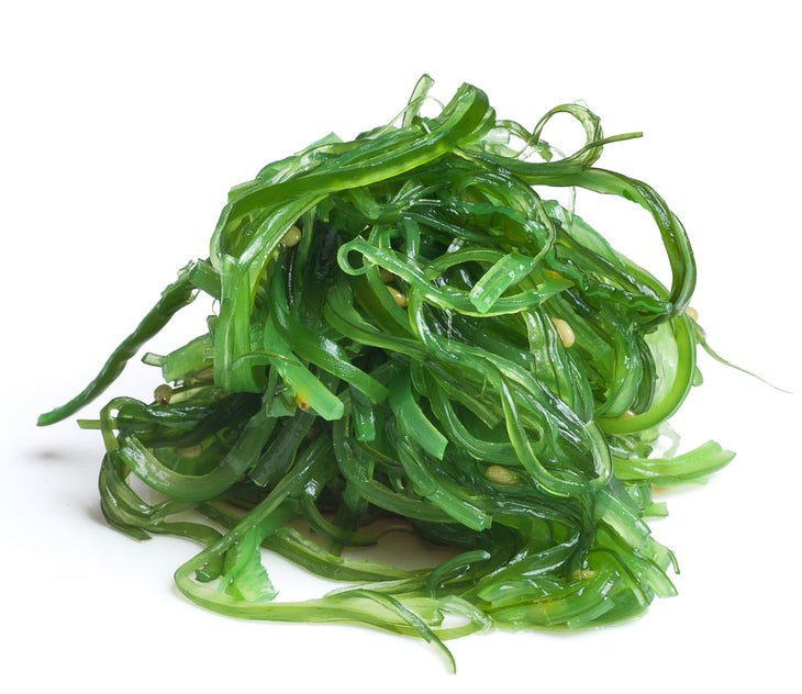 Seaweed is a great natural source of iodine.